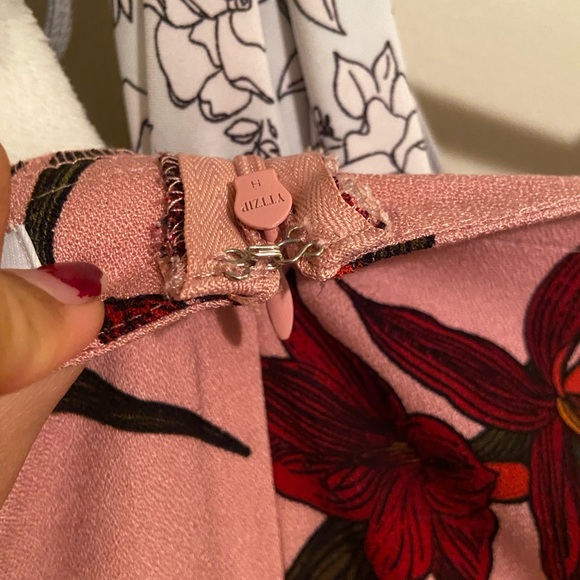 NWT JustFab Pink Floral Dress - Picture 6 of 7